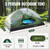 Forceatt Tent 3 Person Camping Tent, Waterproof and Windproof 3-4 Seasons Ultralight Backpack Tent, can be Installed Immediately, Suitable for Hiking, Camping, Outdoor…