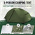 Forceatt Tent 3 Person Camping Tent, Waterproof and Windproof 3-4 Seasons Ultralight Backpack Tent, can be Installed Immediately, Suitable for Hiking, Camping, Outdoor…