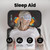 Massage Mat, Detachable Neck Massager, Full Body Vibration Heating, Massage Pad with 10 Vibrating Motors and 9 Speed Settings for Home Office Use