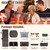Vibration Massage Mat for Back Pain Relief, 9 Modes 3 Timers, Inflatable Lumbar Pillow, Home Office Gift for Men Women