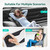 Full Body Massage Mat Pad for Bed, Massage Chair Pad with 10 Vibration Motors & 5 Massage Modes