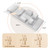 Full Body Massage Mat with Heat,Back Massager Pad with Detachable Shiatsu Neck Massager,3D Body Stretching & Lumbar Traction
