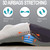 Full Body Stretching Massage Mat with Airbags. 3D Lumbar Traction - Neck, Back, Waist, Hip Relaxation & Pain Relief