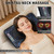 Full Body Massage Mat with Heat & Detachable Neck Pillow - 10 Motors, 9 Speeds, 9 Modes for Neck & Back Pain Relief