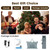 Flannel Full Body Massage Mat Heat Massage Pad with Detachable Shiatsu Neck Massager Multifunctional Massage Chair Pad with Carry Bag
