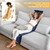 Massage Mat with Detachable Neck Massager and Multifunctional Leg and foot massager, for Home Office