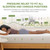 EGOHOME Full Size Memory Foam Mattress, 8 Inch Bed Mattress in A Box with Cooling Green Tea Gel, Pressure Relief with Medium Firm Support