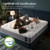 DCOOLAULTRA 12 Inch Queen Size Mattress, Medium Plush Hybrid with Memory Foam & Individually Wrapped Coils