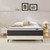 Hybrid Mattresses Full in a Box, Medium Firm Feel Memory Foam and Individual Pocket Springs Fiberglass Free Bed Matress Breathable
