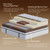 DCOOLAULTRA Full Size Mattress 12 Inch,Medium Plush Hybrid with Memory Foam& Individually Wrapped Pocket Coils for Support