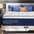 Firm Queen Mattress 14 Inch - Hotel Collection Hybrid Mattress with 7-Zone Support for Spinal Alignment, Extra Back & Hip Support