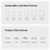 Avenco 14 Inch Queen Mattress in a Box, Hypoallergenic & Back Pain Relief, Hybrid Queen Size Mattresses with Smarts Coils