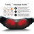 Shiatsu Back Shoulder and Neck Massager with Heat, Electric Deep Tissue 4D Kneading Massage, Best Gifts for Women Men