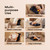 Neck Massager with Heat, 4D Shiatsu Deep Kneading for Pain Relief in Neck, Back, Shoulders, Legs & Feet