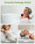 swancode Upgraded 3-in-1 Neck Massager Pillow with Heat, Portable Cordless Neck Massager for Pain Relief Deep Tissue, Rechargeable Pillow Massager for Neck & Shoulder Relaxation at Home/Office/Travel