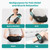 Nekteck Shiatsu Neck Massager with Heat for Pain Relief Deep Tissue, 2026 Upgraded 3D Back Shoulder Kneading Massage Pillow