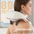 3-in-1 8D Cordless Electric Massager for Neck, Back, Shoulder, Portable Rechargeable Gift for Men Women（Gray）