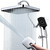 Rainfall Shower Head with Multi-Function Handheld Sprayer Combo, 3-Way