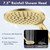 Shower Heads with Handheld Spray Combo, 7.5" High