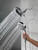 7-Setting In2ition Dual Shower Head with Handheld Spray, Chrome Shower Head with Hose