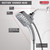 Shower Head with HandHeld Spray, H2Okinetic Chrom
