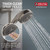 Faucet 3-Spray Touch-Clean Wall-Mount Slide Bar Hand Held Shower