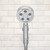 Shower Head with Hose, Polished Chrome, 2.5 GPM