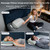 Zenopax Neck Massager for Pain Relief Deep Tissue, Cordless & Rechargeable Neck and Shoulder Massager with Heat