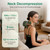 Cordless 4D Kneading Neck and Shoulder Massager Back Massager with Bionic fingers Massage and Screen, Ideal Gifts for Women Men