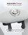 Shiatsu Neck and Back Massagers with Heat, 150 Mins Uses, 4 Modes & Adjustable Massage Head, Electric 3D Deep Tissue Kneading for Shoulder