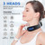 Auxoliev Neck Massager with Heat,10 Modes 50 Intensities,Cervical Massagerfor Home Office Travel Use