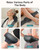 Rechargeable Deep Tissue 4D Shiatsu Neck Massager for Pain Relief, Upgraded Massage Heads for Shoulder & Back Gifts for Mom