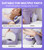 K.TAKHOI Electric Massage Pillow,Designed for Neck Massage with red Light Heating Function, relieves Neck Pain and Headache.