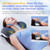 ALPHAY Cervical and Shoulder Massage Pillow, Portable Neck Traction Device, Dynamic Massage