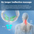 Tianfucen Cordless Neck Massager with Heat，3 Model 15 Levels Electric Neck Massager for Pain Relieve
