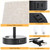 Mini Bedside Lamps for Bedrooms Set of 2 - Nightstand Bedroom Lamps with USB C Port and AC Outlet Charging