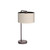 Tall Table Lamp with USB C+A Ports, Fully Stepless Dimmable Modern Minimalist Bedside Nightstand Lamp, Reading Desk Lamp for Bedroom, Living Room