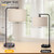 Tall Table Lamp with USB C+A Ports, Fully Stepless Dimmable Modern Minimalist Bedside Nightstand Lamp, Reading Desk Lamp for Bedroom, Living Room