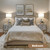 Natural Marble Table Lamps Set of 2: 3-Color Temperatures Alabaster Lamp with Nightlight, Bedside lamps with USB Ports