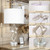 26” Antique Silver Leaf Dual Pull Chains Bedside Lamps, Nightstand Lamp with USB Ports for Home Room Decor, Set of 2 (Bulbs Included)