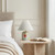 Abani Rosalie Floral 19” Table Lamp – E26 2-Way Bulb Included – Elegant Bedside Lamp for Bedroom, Living Room, Entryway or Nightstand