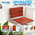 " ADA Compliant Folding Teak Shower Seat Wall Mounted