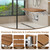Shower Seat with Stainless Steel Bracket, Structural Stability