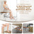 Shower Seat with Stainless Steel Bracket, Structural Stability