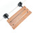 Premium Burmese Teak Wood Folding Shower Seat Bench, Brushed Wall