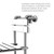Shower Seat with 18-inch Grab Bar, Grab Bar Supported,