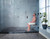 Wall Mounted Fold-Up Wood Seat, Brushed Nickel Foldable Shower Seat