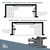 Bathroom Shower Bath Transfer Seat, Folding Wall-Mounted