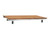 Removable Tub Seat with Natural Teak Wood 3" Slats