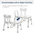 Medical Splash Defense Tub Transfer Bench for Bathtub